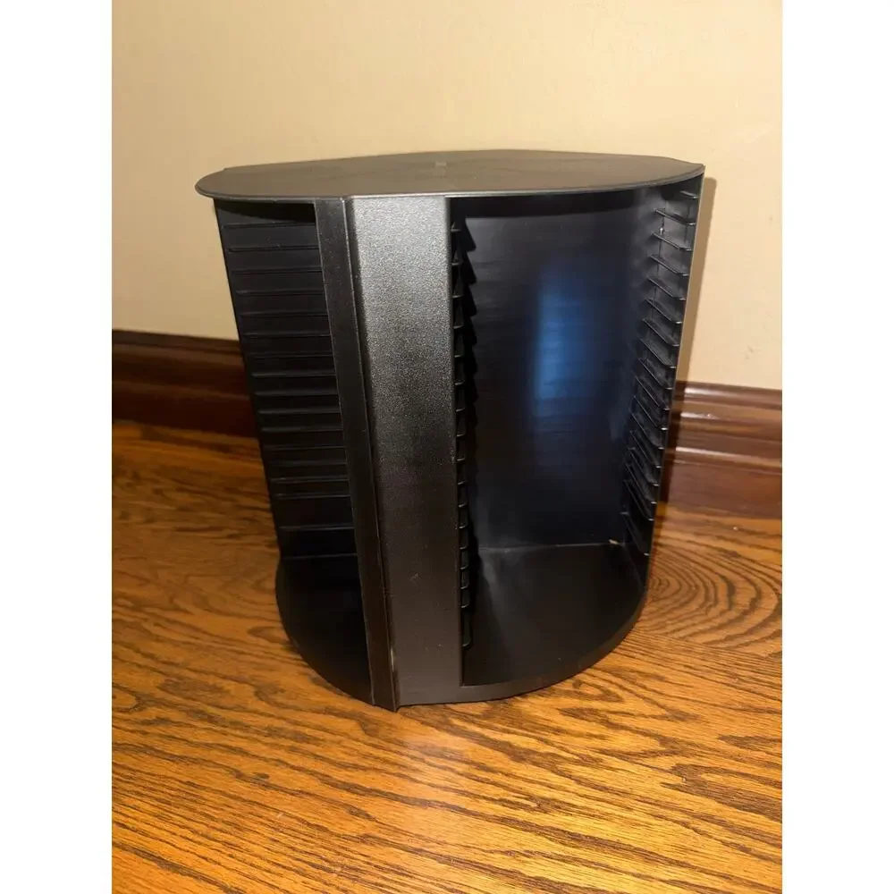 Laserline 80 CD Storage Holder Rotating Spinning Tower Carousel Rack